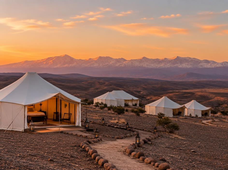 Agafay desert night (boutique camp)