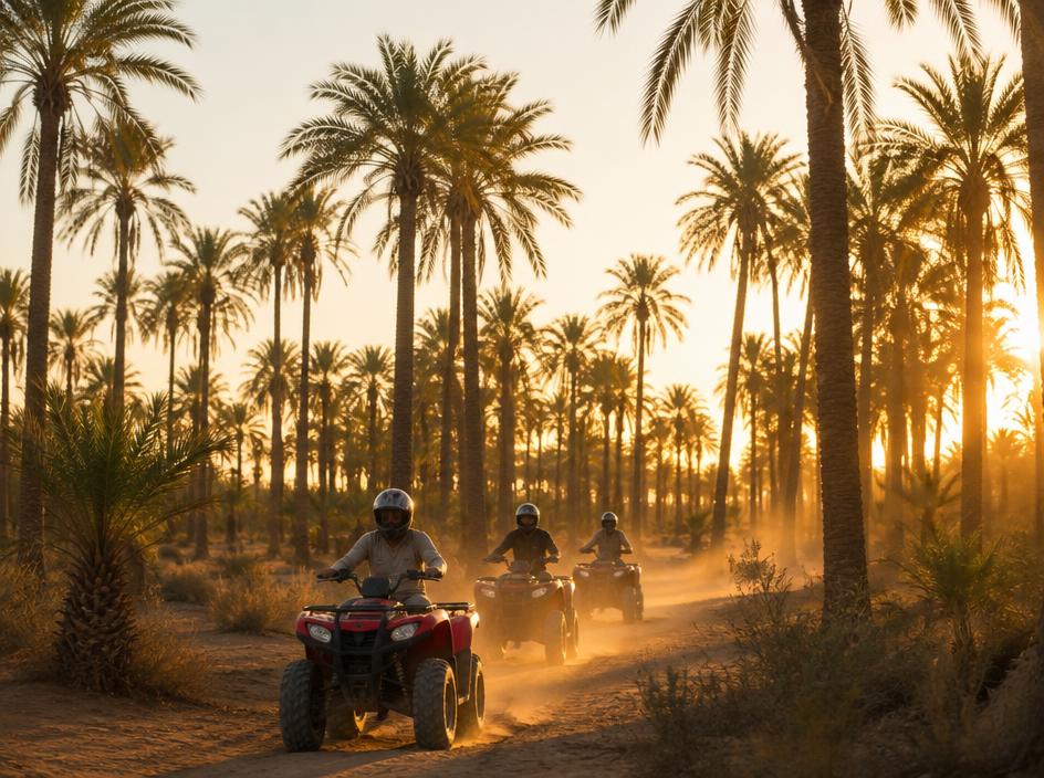Quad or buggy in the Palmeraie