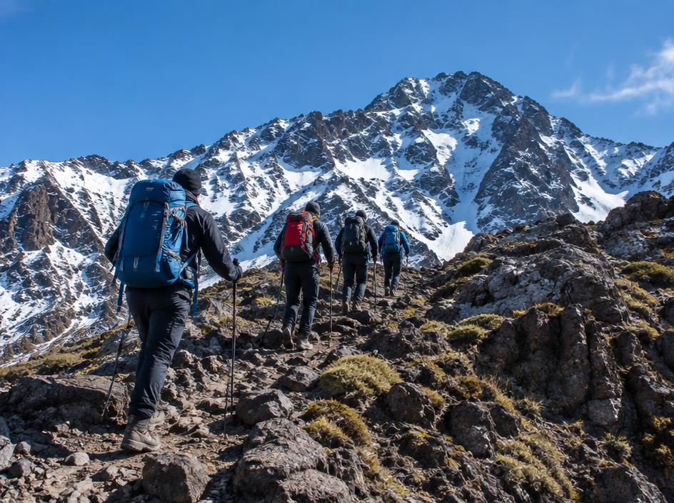 High Atlas trek & Toubkal summit